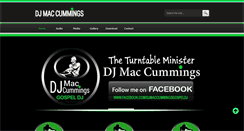 Desktop Screenshot of djmaccummings.com