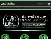 Tablet Screenshot of djmaccummings.com